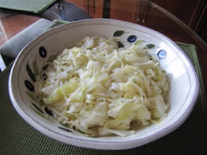 Poppy’s Spicy Lemon Cabbage