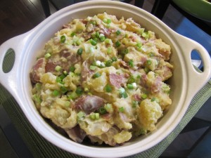 Red Potato Salad with Vinegar and Olive Oil…Plus a Little Something Extra!