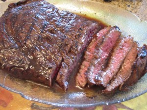 Grilled Flank Steak…Perfection with a Balsamic Marinade
