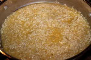 Sea Scallops with Risotto 