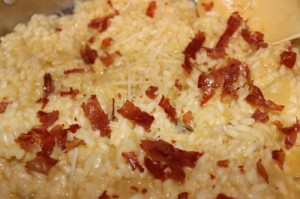 Sea Scallops with Risotto 