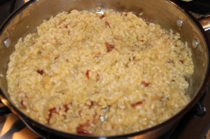 Sea Scallops with Risotto 