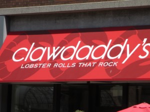 Eating Maine Lobster Rolls at Clawdaddy’s in Lexington, Kentucky!
