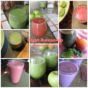 Eight Awesome Smoothies