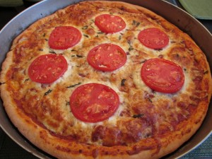 Fresh Homemade Margherita Pizza