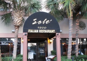 A True Gem, Sole’s Italian Restaurant in Myrtle Beach, South Carolina
