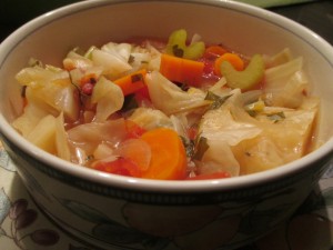 Get Back on Track Healthy Cabbage Soup